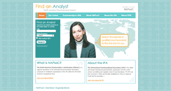 Desktop Screenshot of findananalyst.org